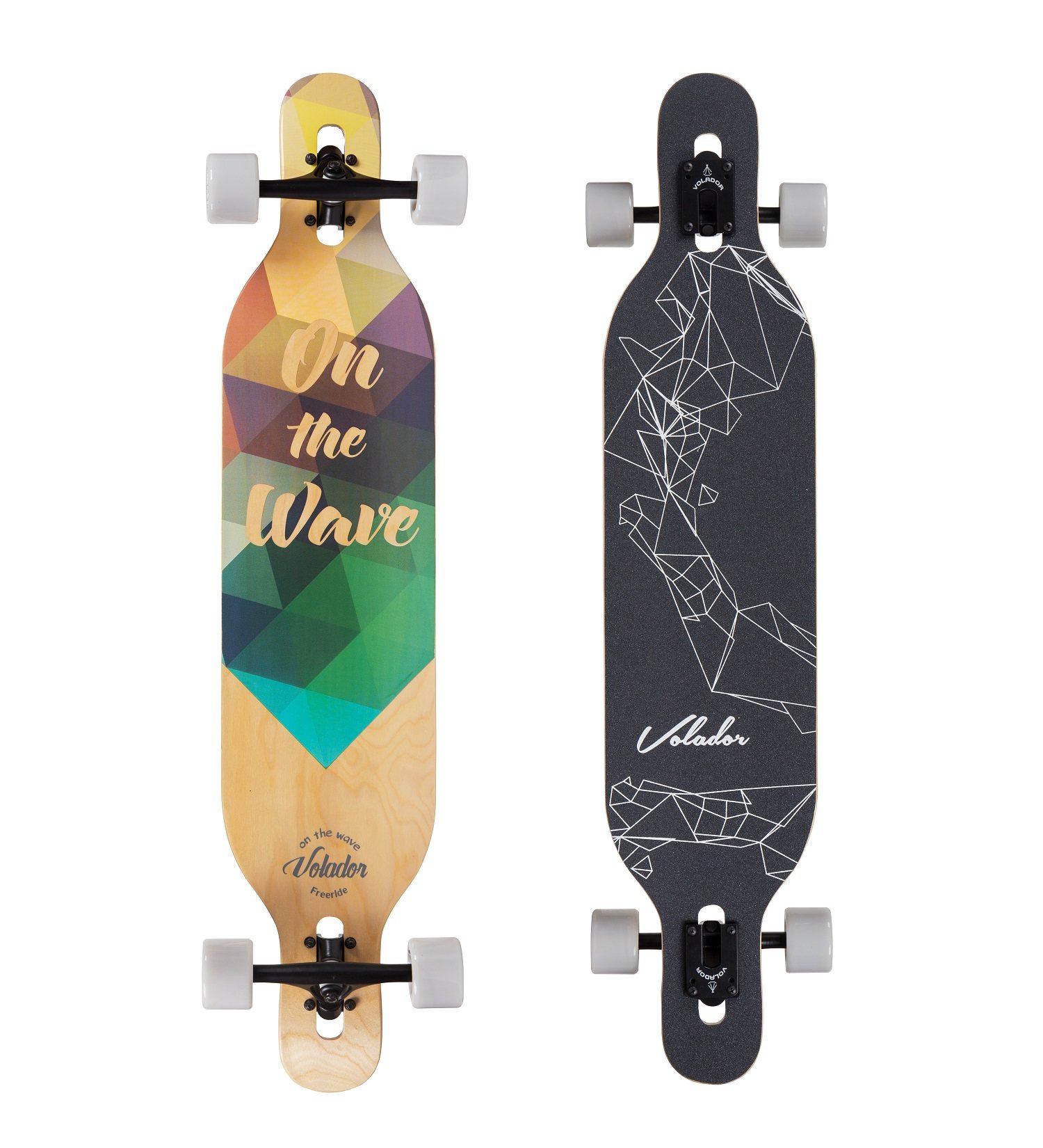 长板叔叔小鱼volador飞鱼dc平花滑板