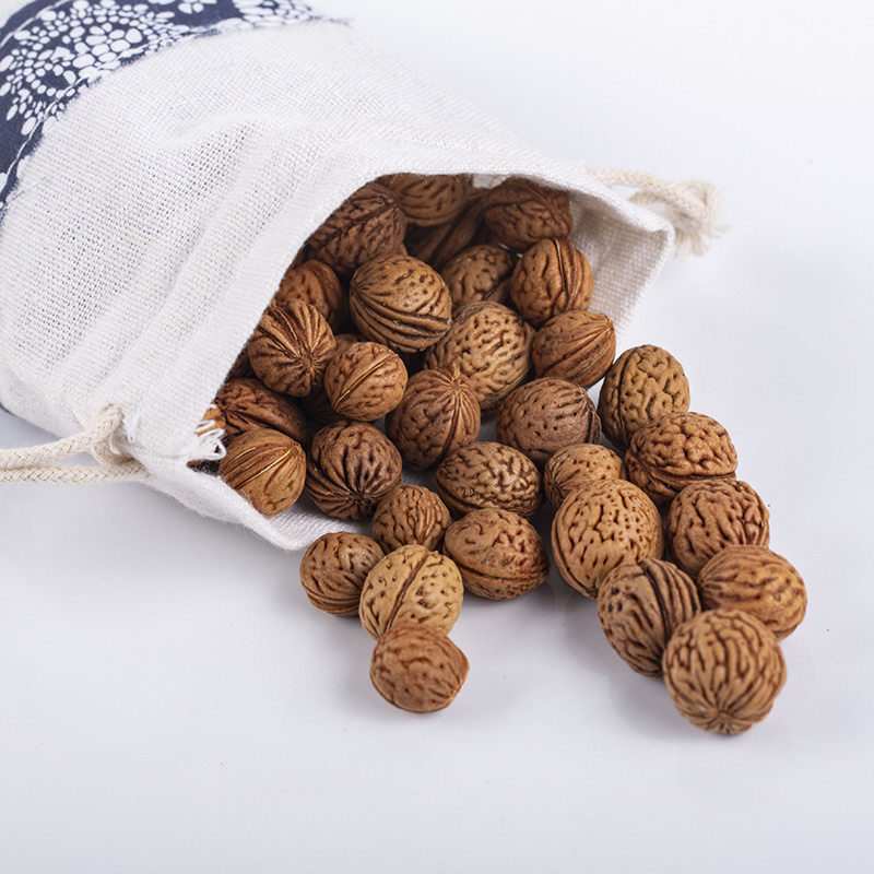 桃核枕头拍打填充物脑纹小野生山散装桃胡雕刻佛珠