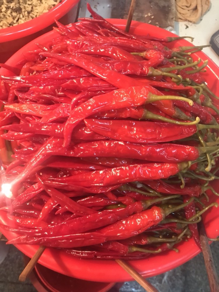 湖南湘西土特产酸辣子 泡菜无添加剁辣椒酸红辣椒泡朝天椒500克