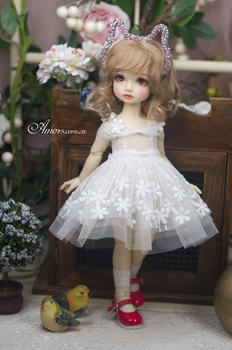 bjd娃衣6分尺寸女娃洋装洋服sd娃娃衣服bjd娃娃