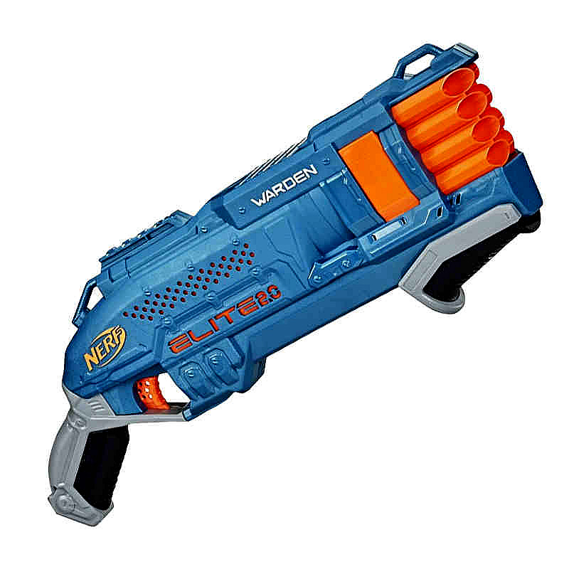 孩之宝nerf热火精英橙机双发盾甲发射器儿童软弹软弹枪