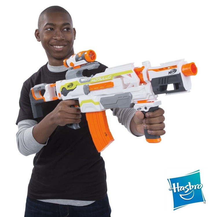 包邮孩之宝nerf热火ecs-10多任务发射器b1539-儿童对战玩具软弹枪