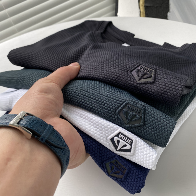 口碑牛货！冷感蜂窝科技面料！ 夏季新款男士圆领短袖运动休闲T恤