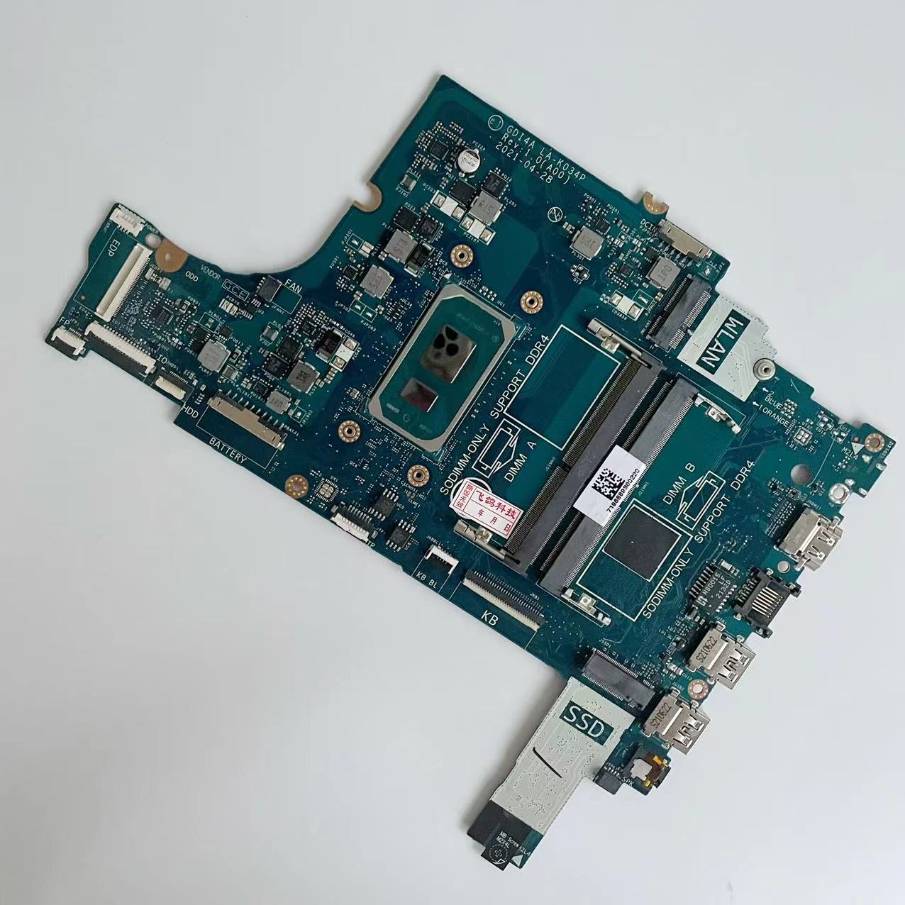 dell戴尔inspiron3501主板i3-1115g4i5-1135g7la-k034p笔记本零部件