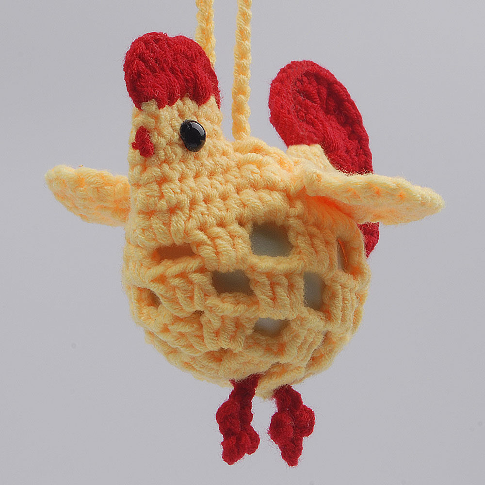 成品蛋袋立夏端午节手工毛线编织小红抖音同款创意玩偶