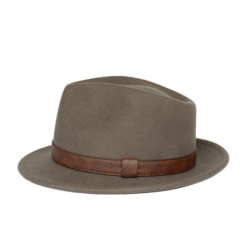 复古礼帽男羊毛英伦百搭爵士帽山本耀司原创大头围高品质绅士帽子