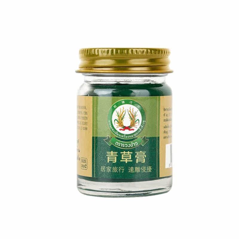 泰国中国大陆进口青草30g蚊虫叮咬药膏止痒清凉油