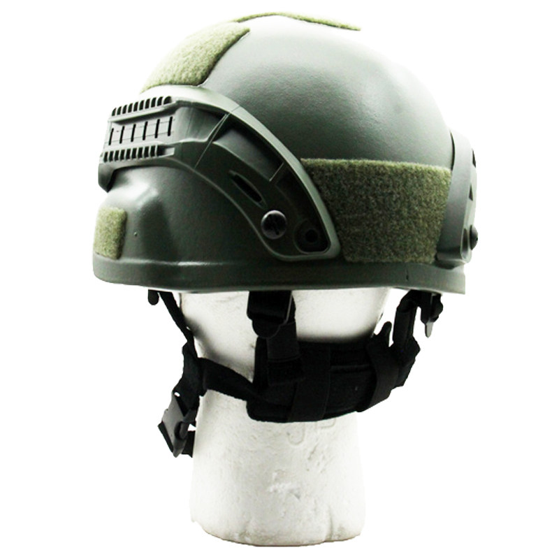 犀兕achmich三级防弹头盔模块化导轨nijiiia头盔