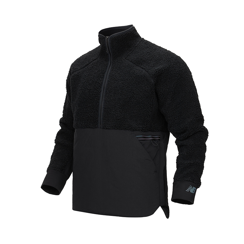 newbalancenb官方正品男款纯色拼接百搭舒适运动棉衣