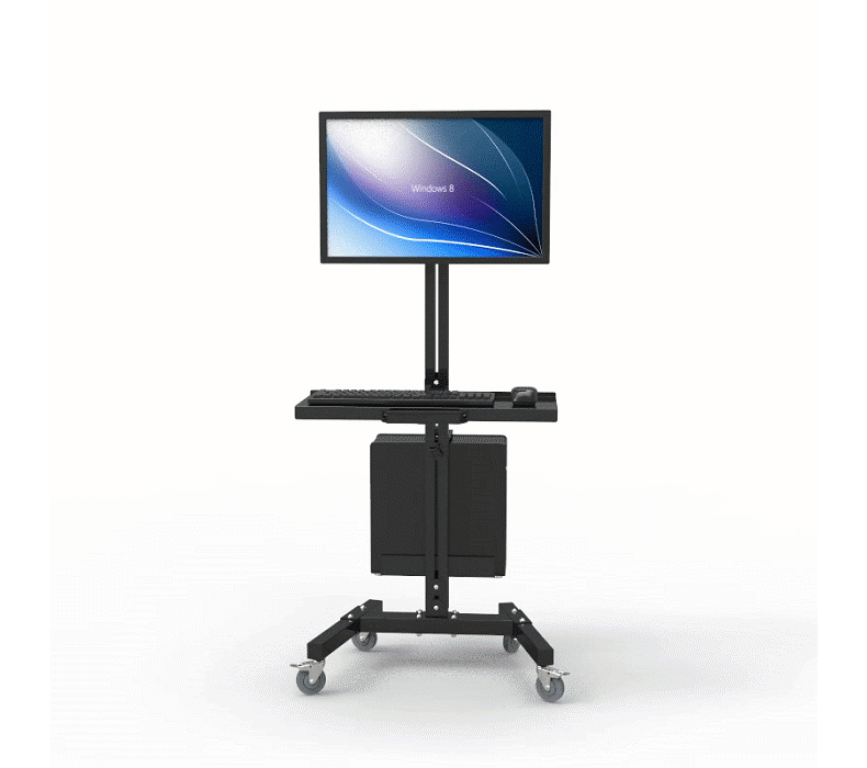 dvhz显示器移动支架医疗设备工业电脑工作站键盘托架