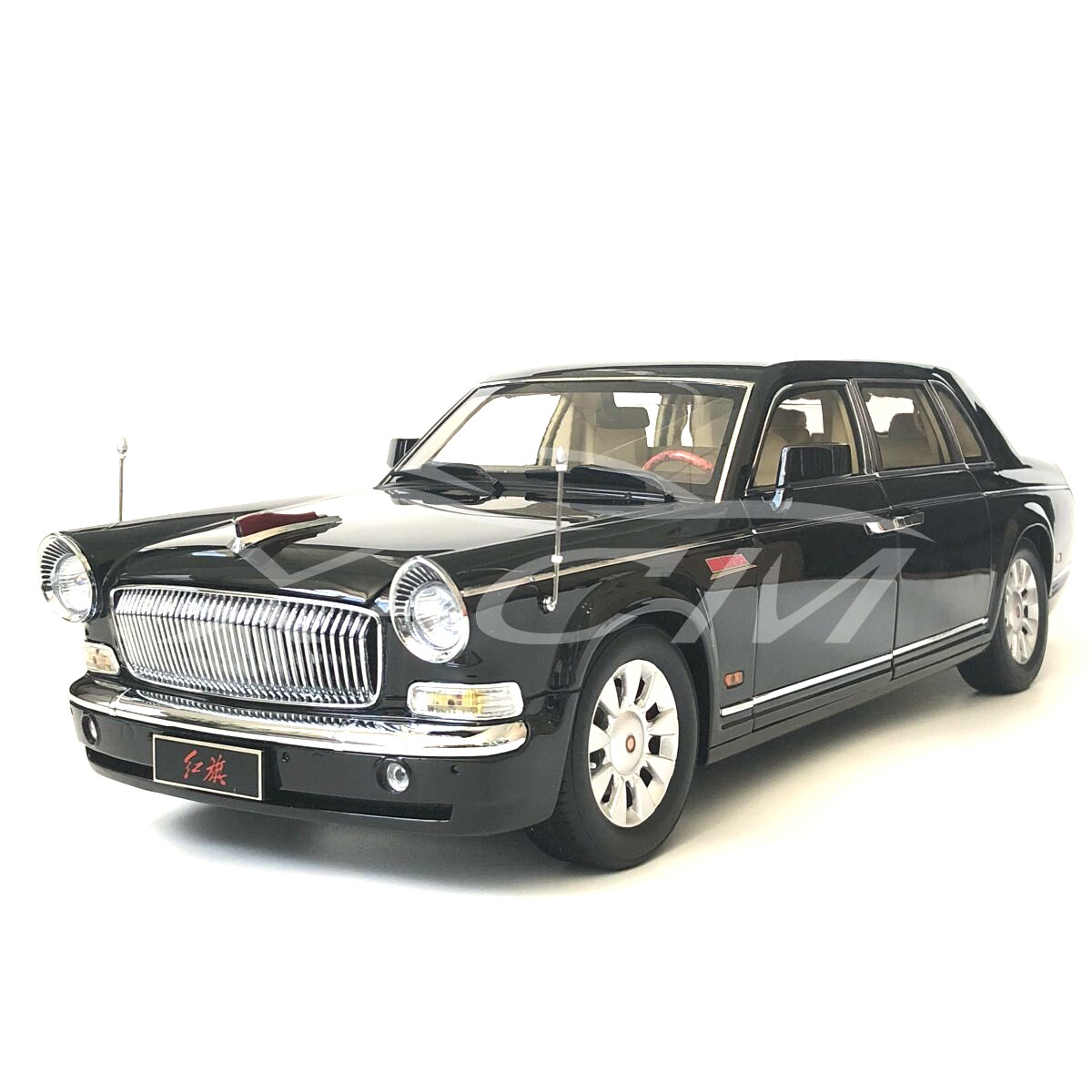 红旗礼宾车模型 世纪龙 1:18 红旗ca7600hqe 限量版 仿真合金车模