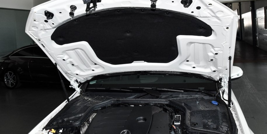 奔驰新款级机盖棉c180lc260lc300c200引擎隔音隔音隔热棉