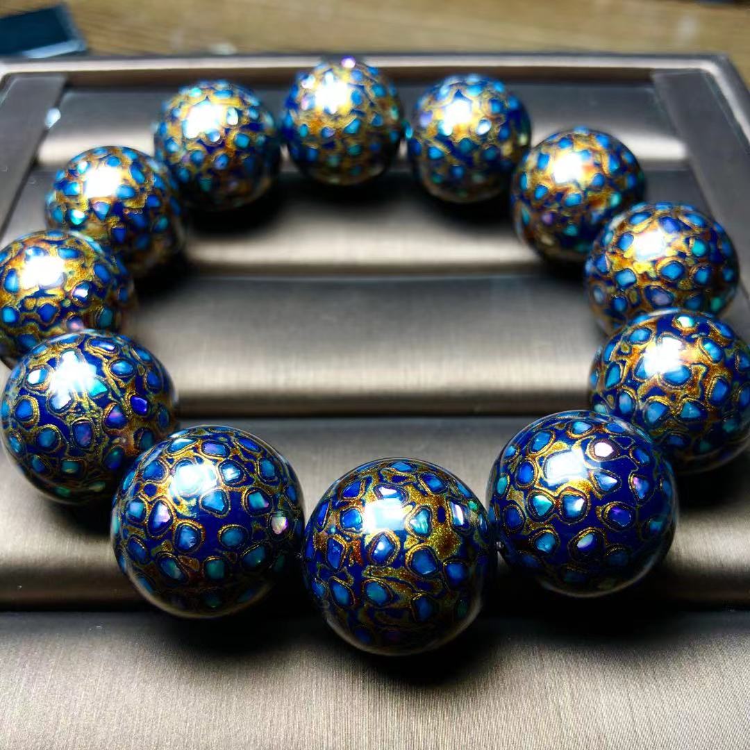 手链大漆满螺钿高货手链