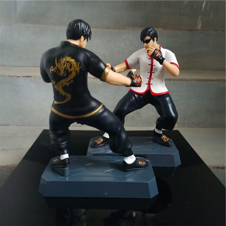 手办lol英雄联盟盲僧瞎子龙虾龙的传人李青模型雕塑手办