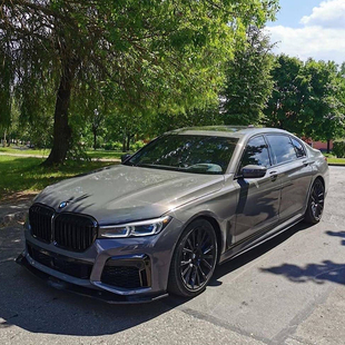 适用于宝马新7系6系gt g32 g11改装 升级黑武士运动亮黑进气栅格 - 爱