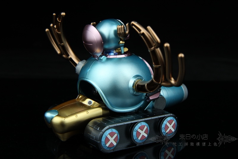 万代上色海贼王路飞乔巴5盒机器人1代1号拼装国创机甲