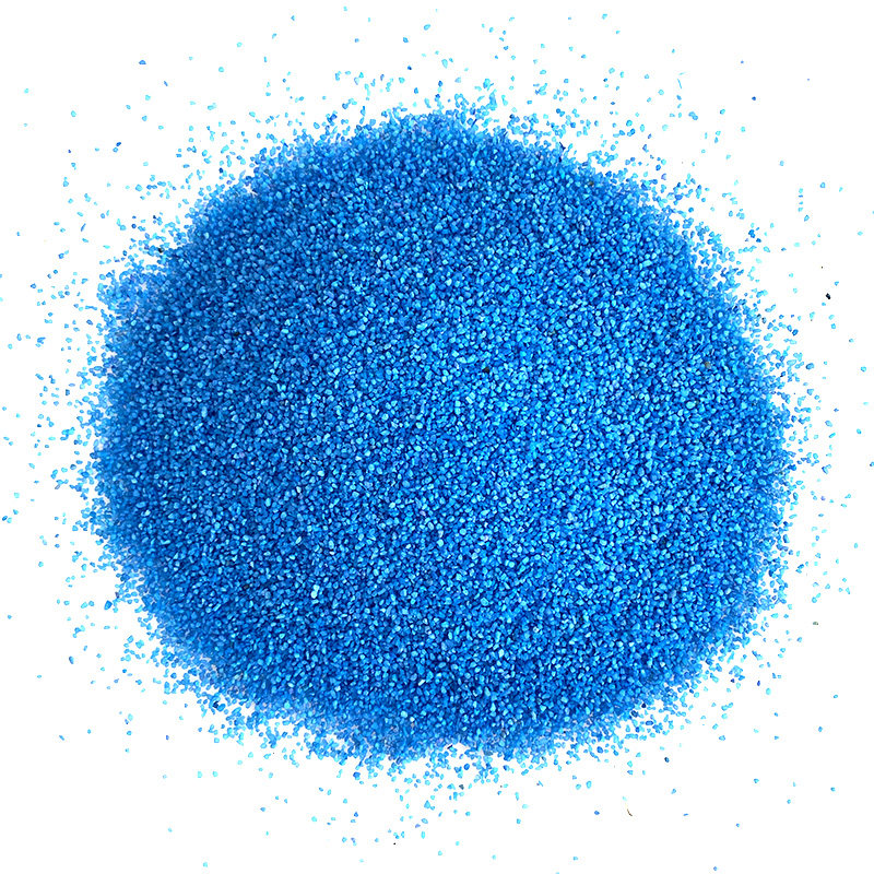 海蓝石英沙蓝沙鱼缸装饰造景蓝色底砂水族多肉微景观园艺海洋