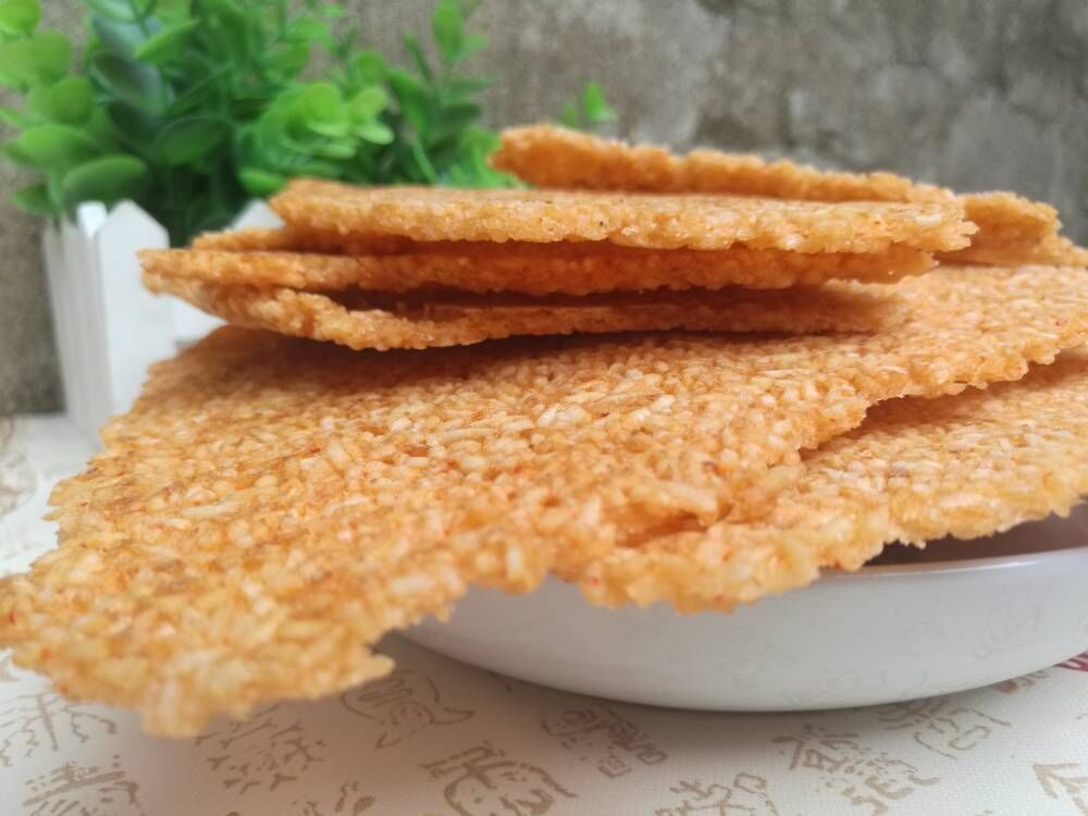 锅巴安徽特产手工农家休闲零食麻辣辣味原味膨化食品