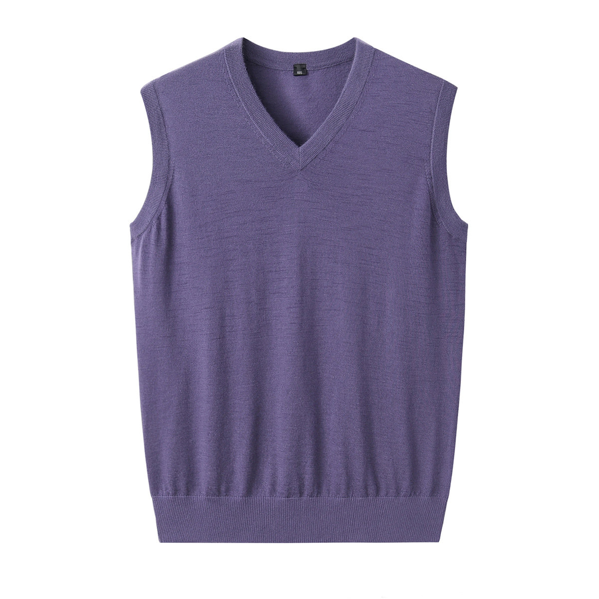 内蒙古新款男士精纺纯山山羊绒背心保暖御寒坎肩背心