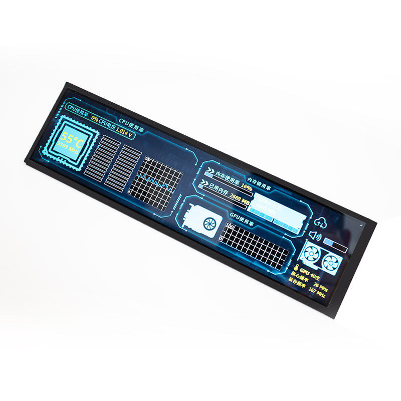 机箱副屏小屏幕diy主机动态显示屏灯板aida64 电脑硬件温度监控屏