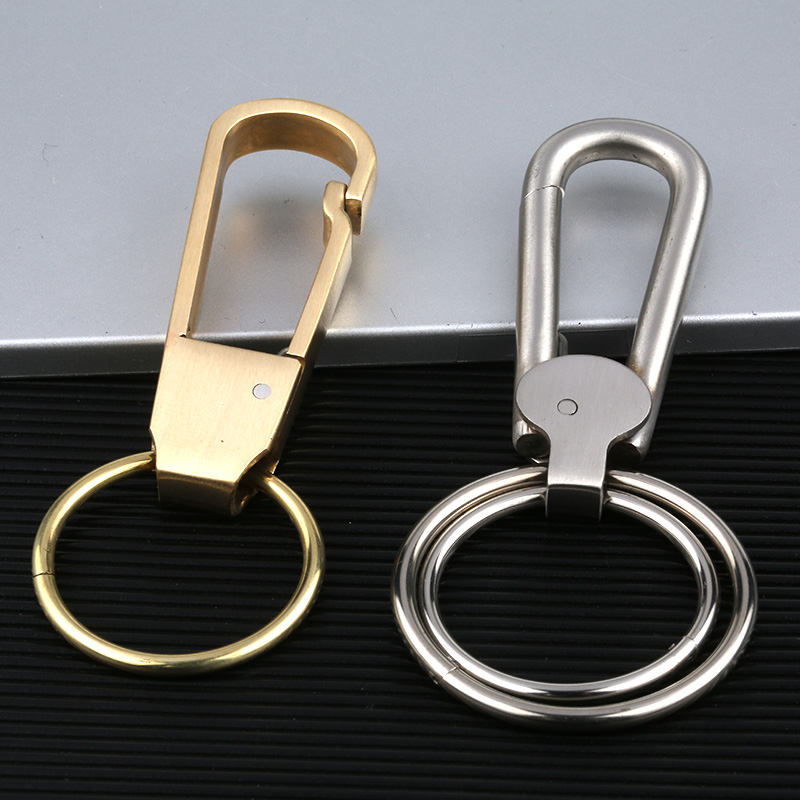 不锈钢钥匙扣结实耐用坚固汽车男士腰挂钥匙挂件钥匙扣