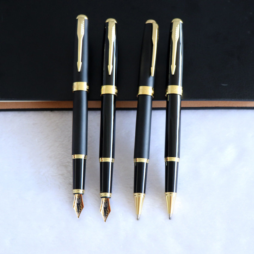 金属英雄1502磨砂钢笔宝珠办公商务水笔签字笔钢笔
