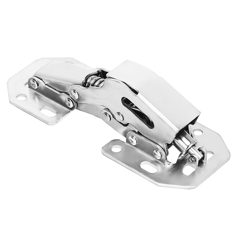 固特柜门飞机合页免开孔打孔阻尼液压缓冲铰链衣柜门铰门弹簧合页