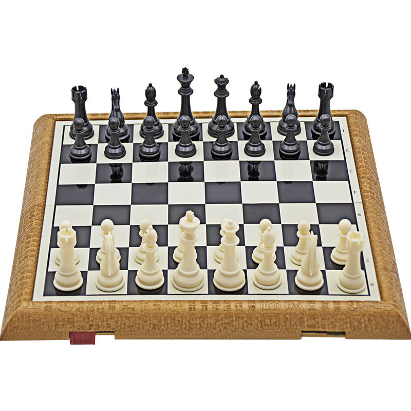 国际象棋儿童初学者磁石西洋棋磁性棋盘高档棋子比赛国际象棋