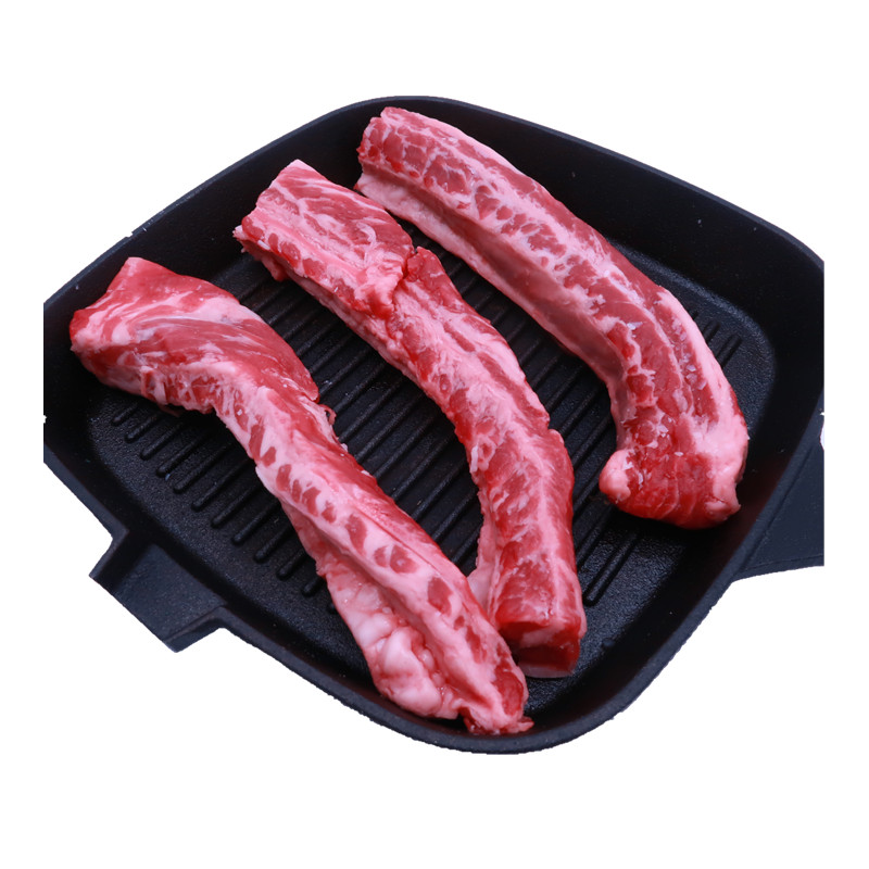 谷饲短牛肋条组合巴西黑标100天2斤雪花牛肋排生牛肉