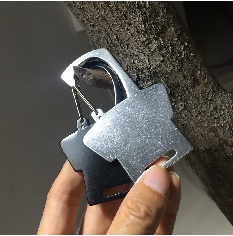 精致小物全铝超轻便携扎实牢固登山钥匙扣挂钩钥匙扣