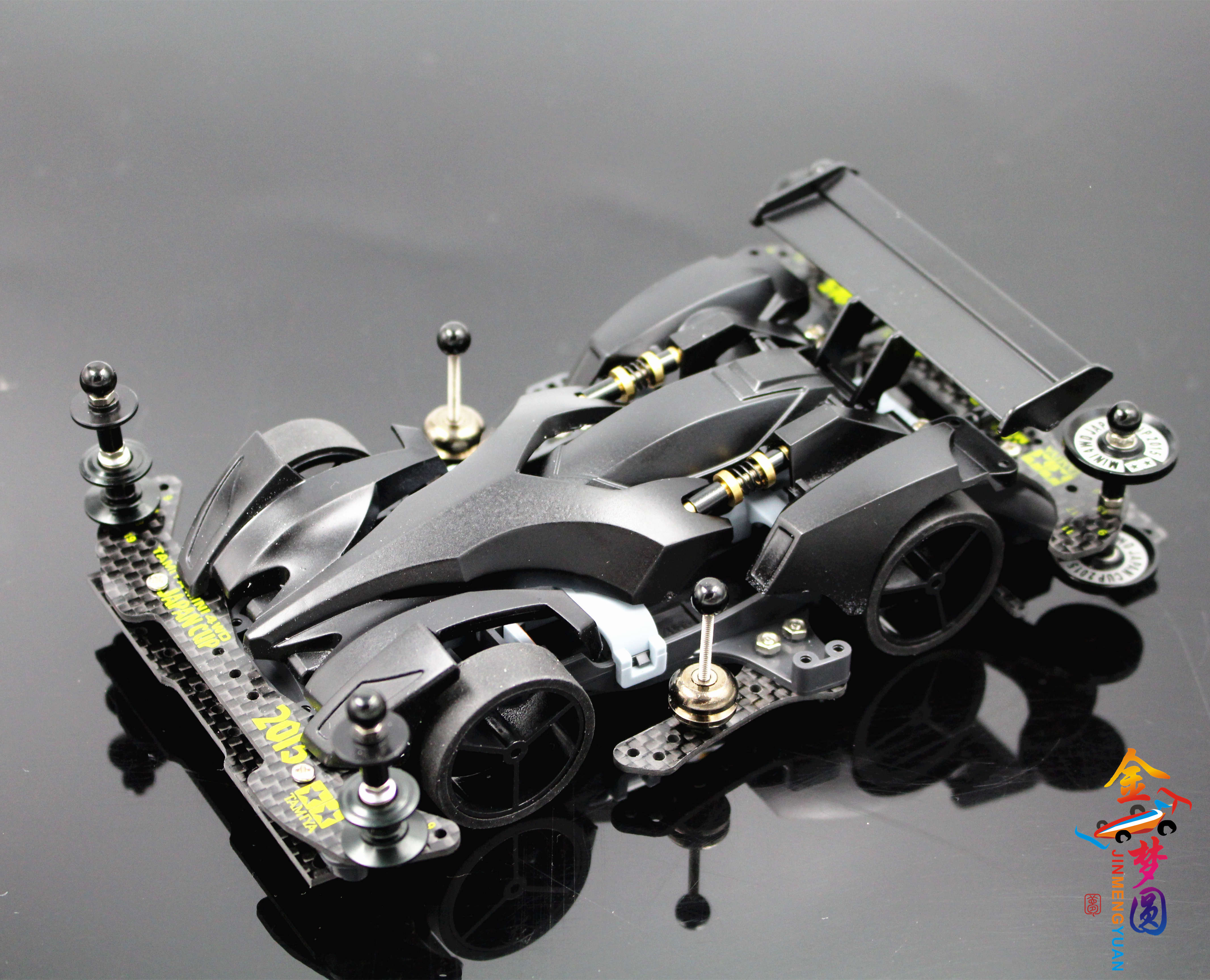 田宫四驱车 跃动冲锋避震版 ma底盘双头马达 改装成品车 顺丰包邮