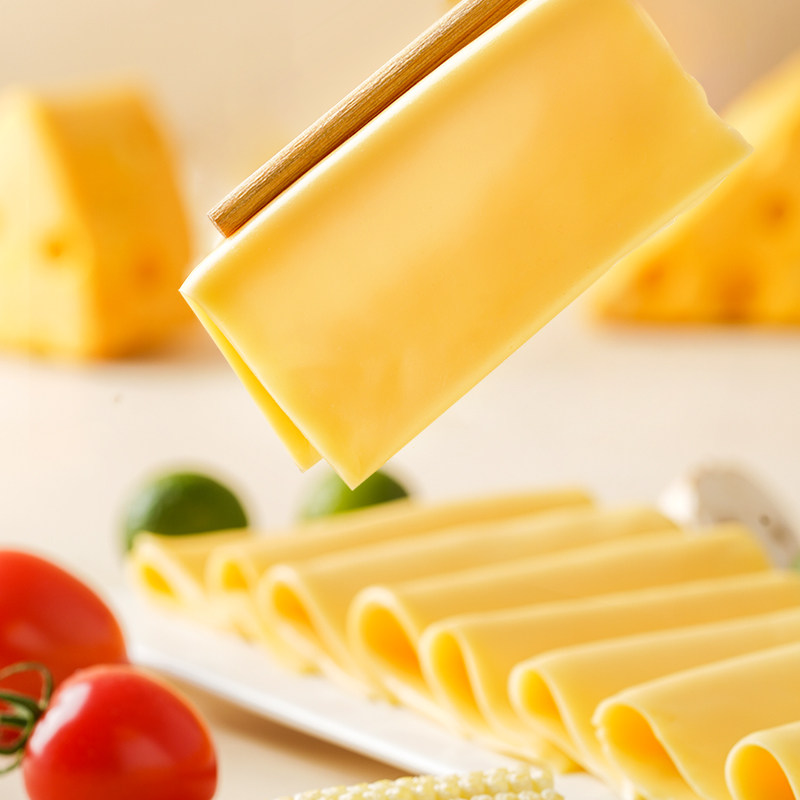 安佳芝士片250g12片自制宝宝奶酪棒材材料三明治芝士新