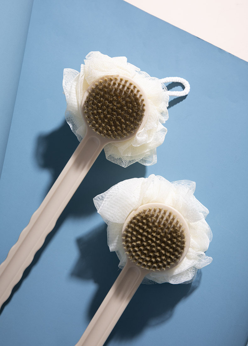 日本komeki4038豪华搓澡刷洗洗澡搓背搓泥双面多用浴刷