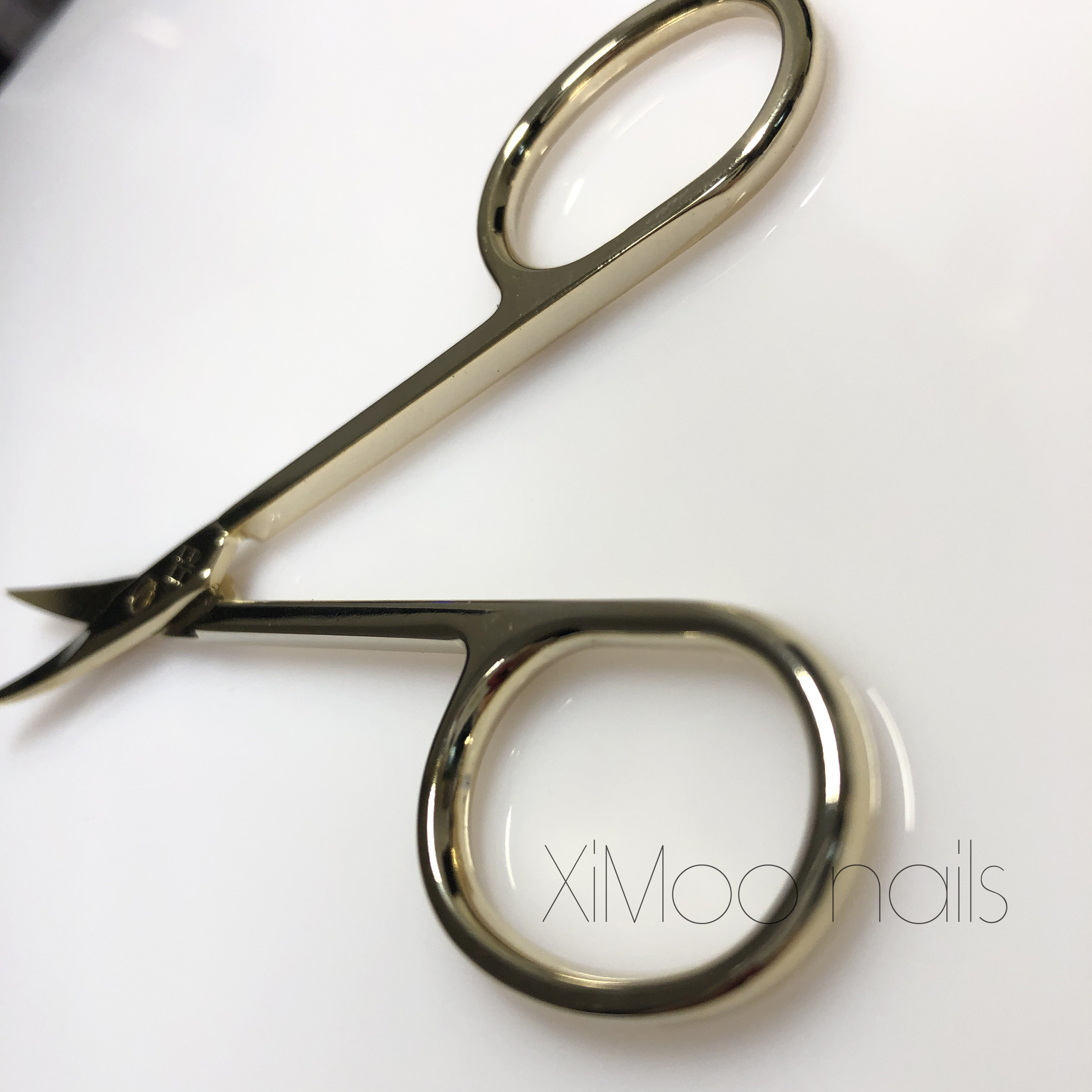 美甲现货日本rednails工具日系弯头多功能剪刀贴纸美甲工具