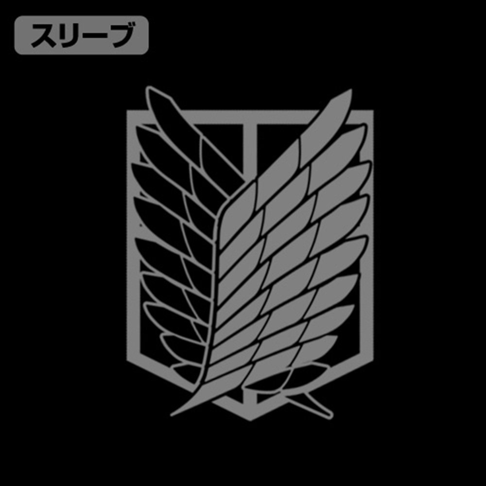 1130cospa预定进击巨人调查兵团标志图案长款夹克动漫t恤