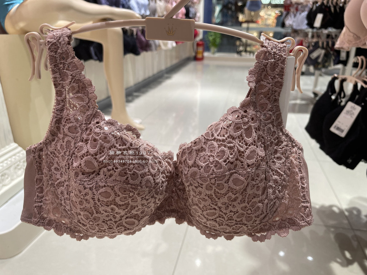 黛安芬新款舒适内里19575i蕾丝罩杯收副支撑型文胸文胸