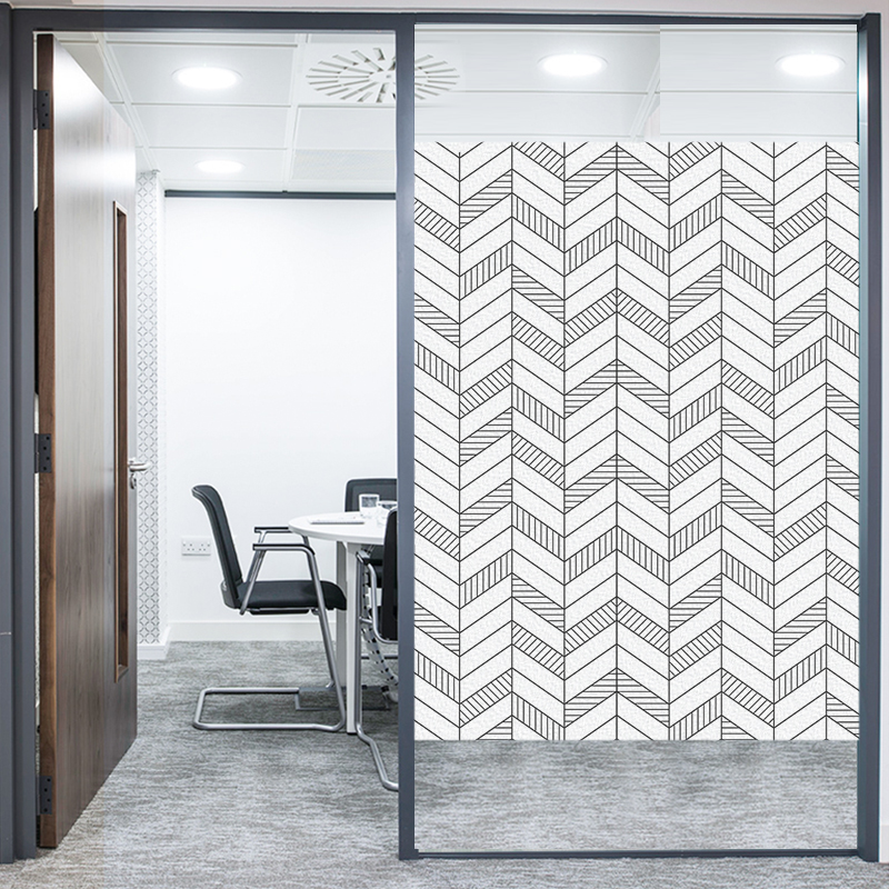 磨砂玻璃贴膜透光不透明公司玻璃门贴窗隐私遮光瓷砖