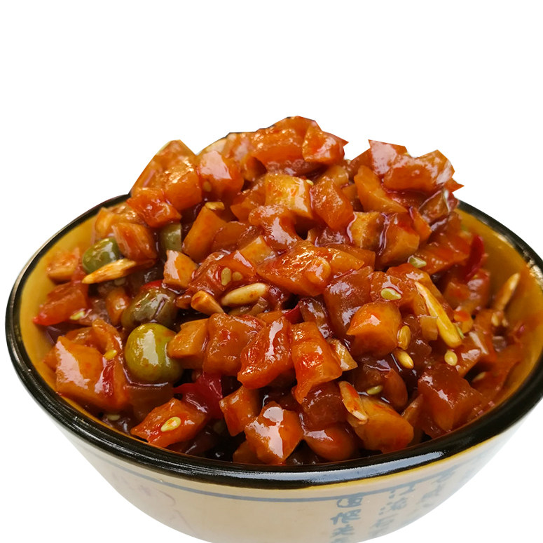 五仁自制八宝袋装饭菜产下家特菜农菜咸五斤酱菜