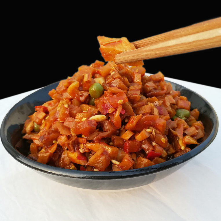 五仁酱丁开胃萝卜干微甜辣八宝酱菜 自制500g咸菜农家特产下饭菜
