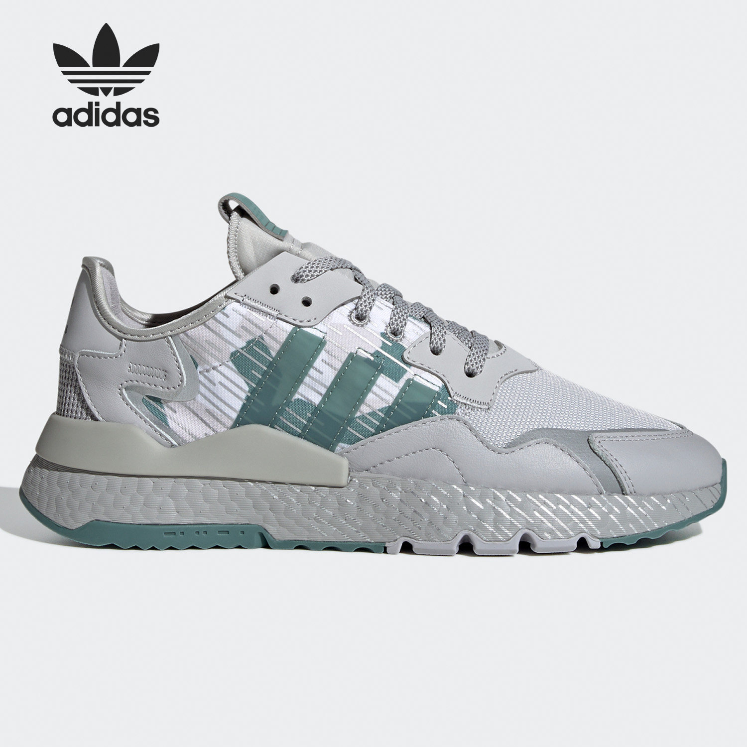 adidas阿迪达斯正品三叶草nitejogger男女经典运动鞋fv1322运动休闲鞋