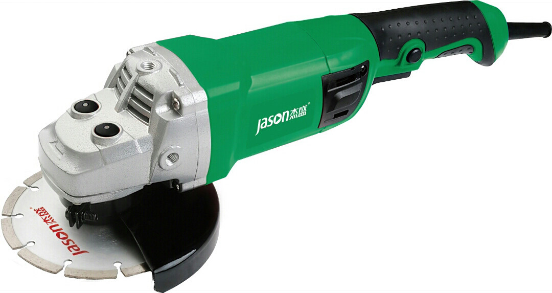 杰盛汉科12511501角磨光机1900w大功率角磨机开槽机角磨机