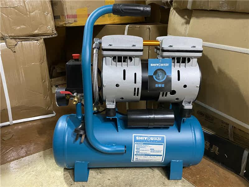 气泵空压机小型高压迷你家用装修牙科木工220v冲气泵