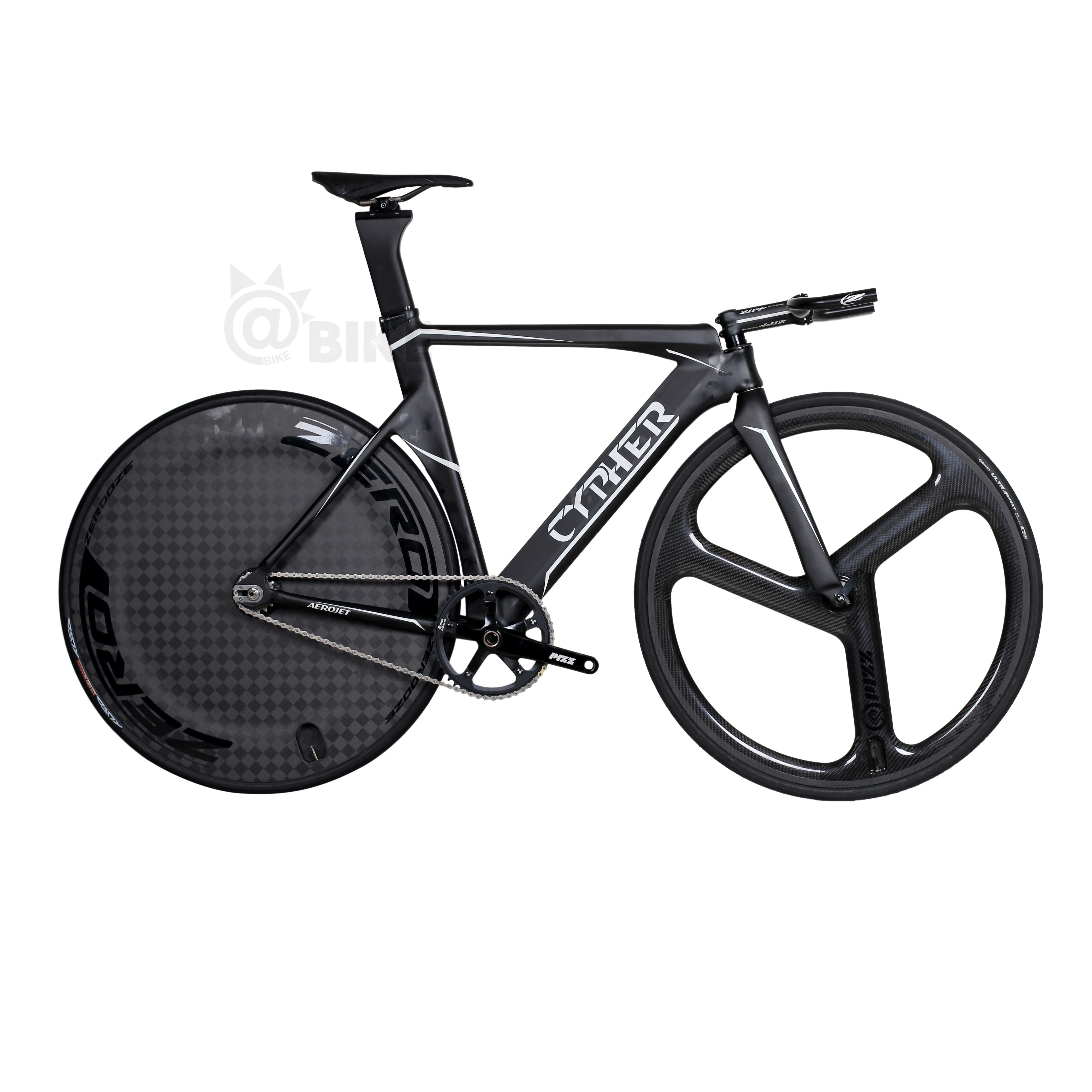 cypher肌肉死飞场地车架整车碳纤维竞速单车超快死飞