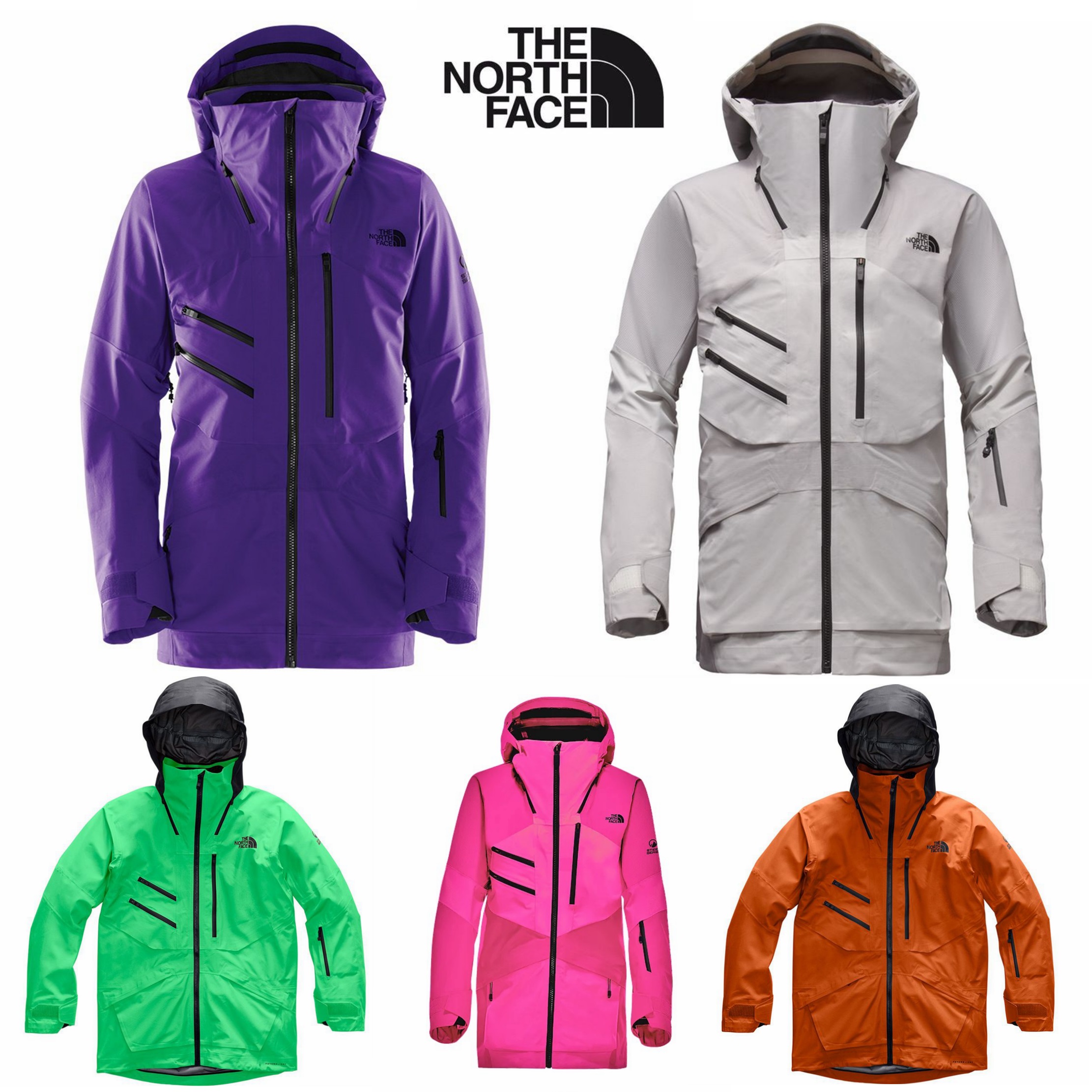THE NORTH FACE 滑雪服TNF北面巅峰系列秦岚同款GTX FUTURELIGHT
