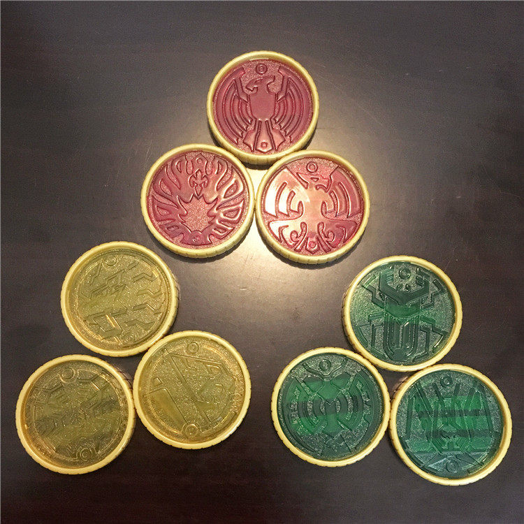 假面骑士ooo核心硬币万代000腰带硬币套装鸟系联组非dx硬币