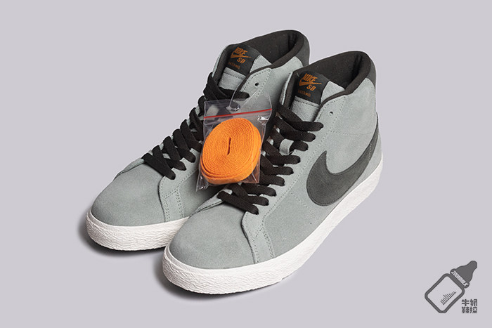 牛奶鞋控nikesbzoomblazermid开拓者复古古板运动休闲鞋