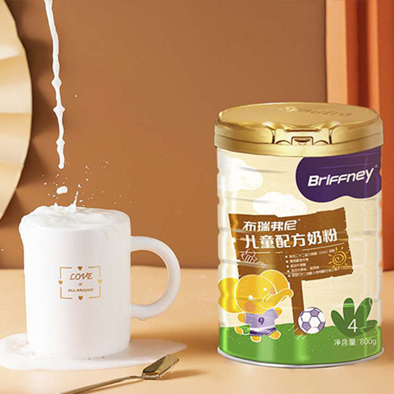 奶粉圣元synutra布瑞弗尼儿童配方4段312岁成长儿童奶粉非4段