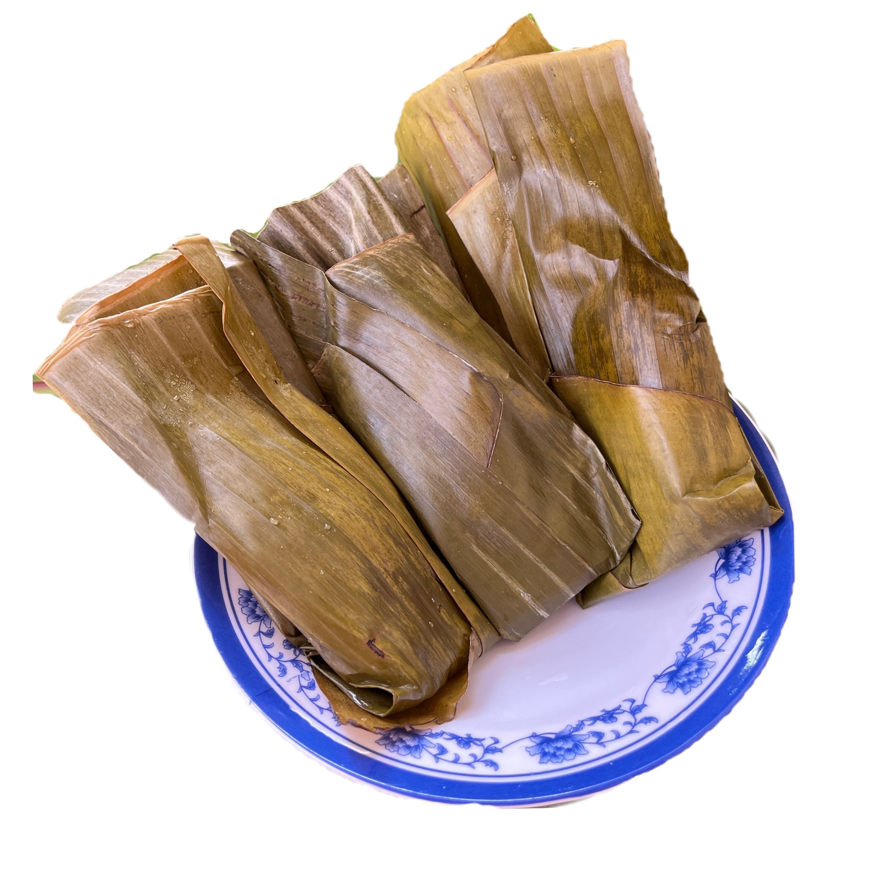 特产广西灵山手工农家自制糯米芭蕉叶糍粑叶素传统中式糕点