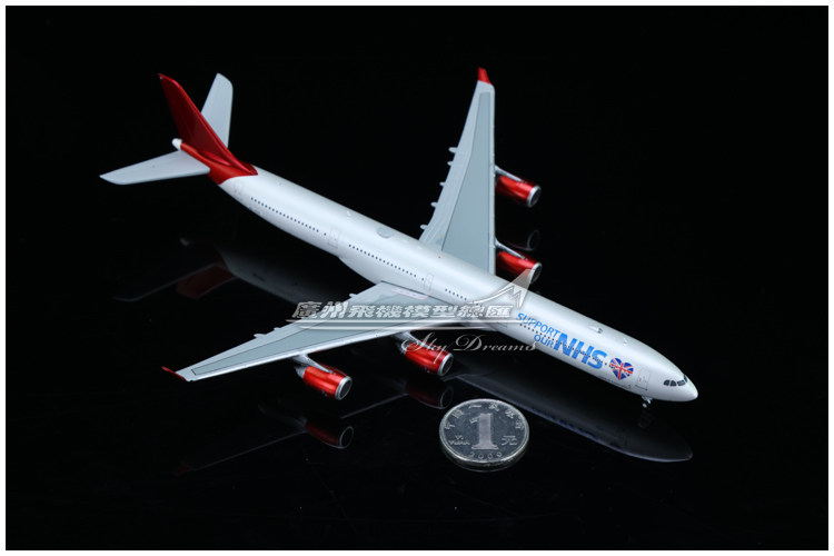 jcwingsxx4486马耳他malethaero空客a340-600nhs飞机模型