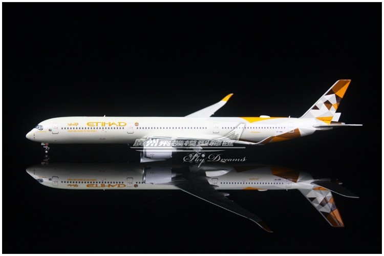 jcwingsxx4175xx4175a阿提哈德航空a350-1000a6-xwb飞机模型